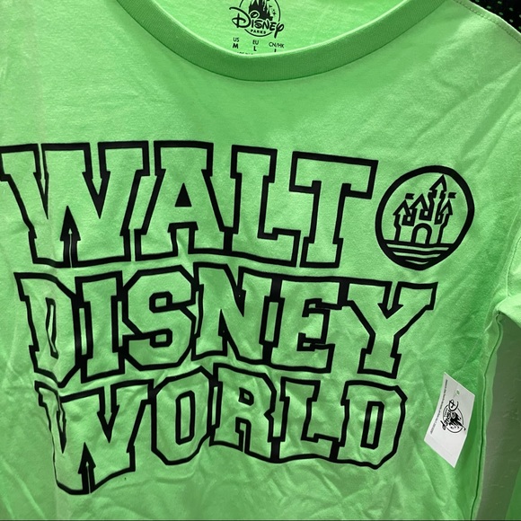 Lime Green Disney World Long-Sleeve Shirt with Mesh - “I Was There” Capsule - Picture 8 of 11